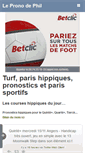 Mobile Screenshot of 1parisportifs.com